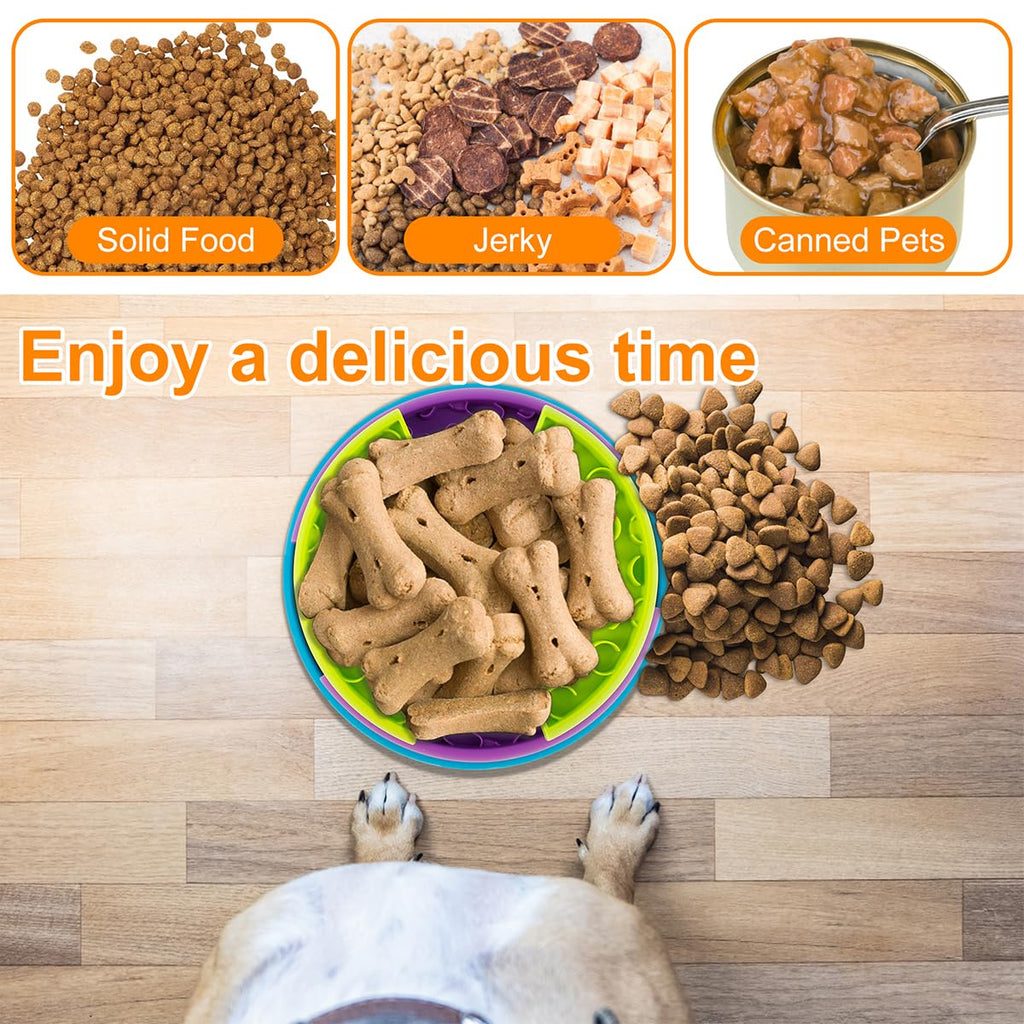 Works with dry food, jerky and canned food