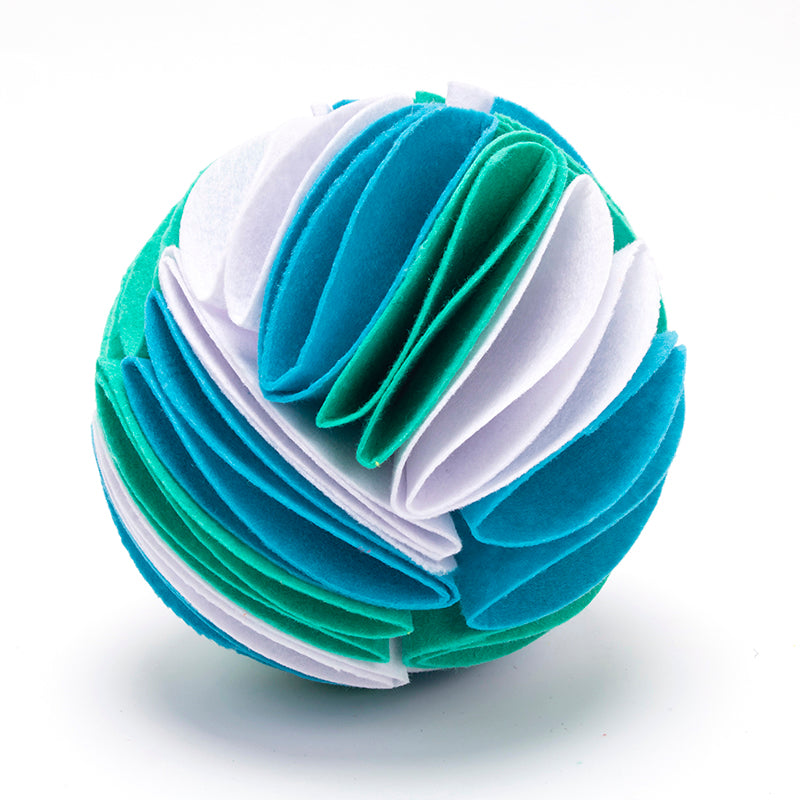 Foldable Snuffle Ball – Dog Enrichment Toy