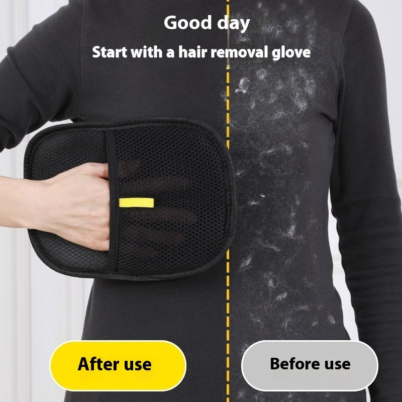 Before and after cleaning clothing
