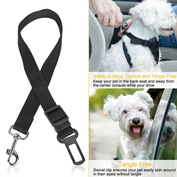 Swivel clip keeps your dog from tangling