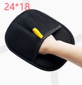 1 mitt, about 9.5 × 7 in