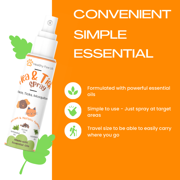 Flea & Tick  Shampoo for  Pets - Powered by  Plant based Natural