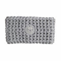 Chalet Knit Tube Scarf – Heather Grey