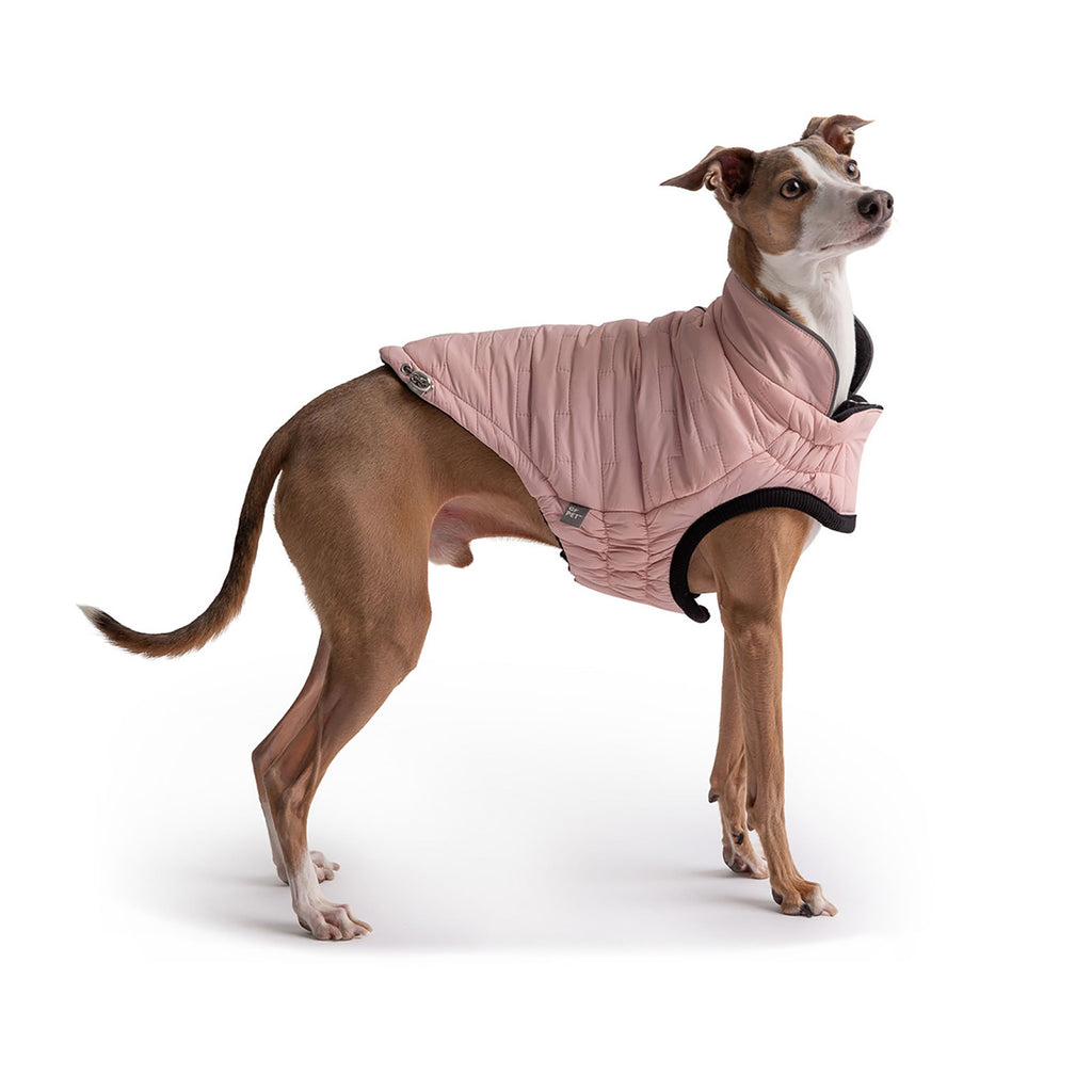 Reversible Chalet Dog Jacket – Pink