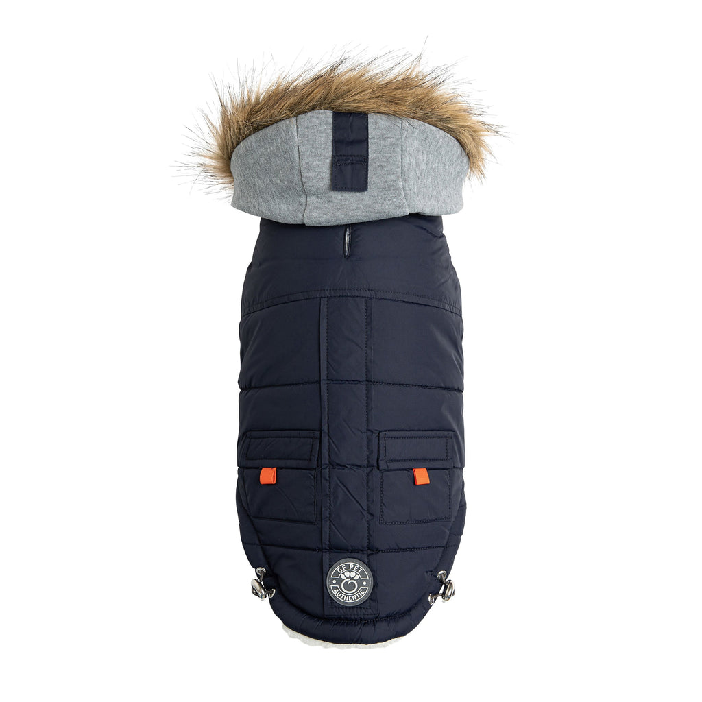 Winter Sailor Dog Parka – Navy