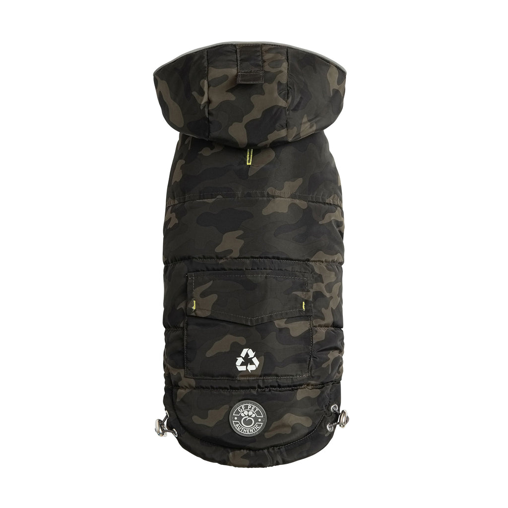 Recycled Dog Parka – Camouflage