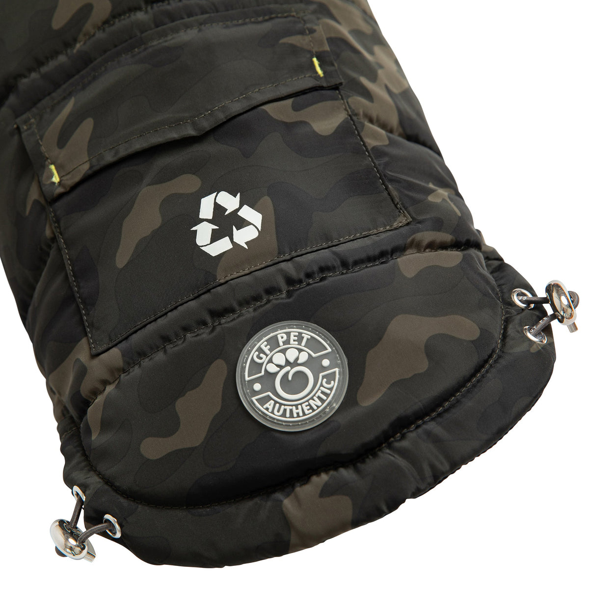 Recycled Dog Parka – Camouflage