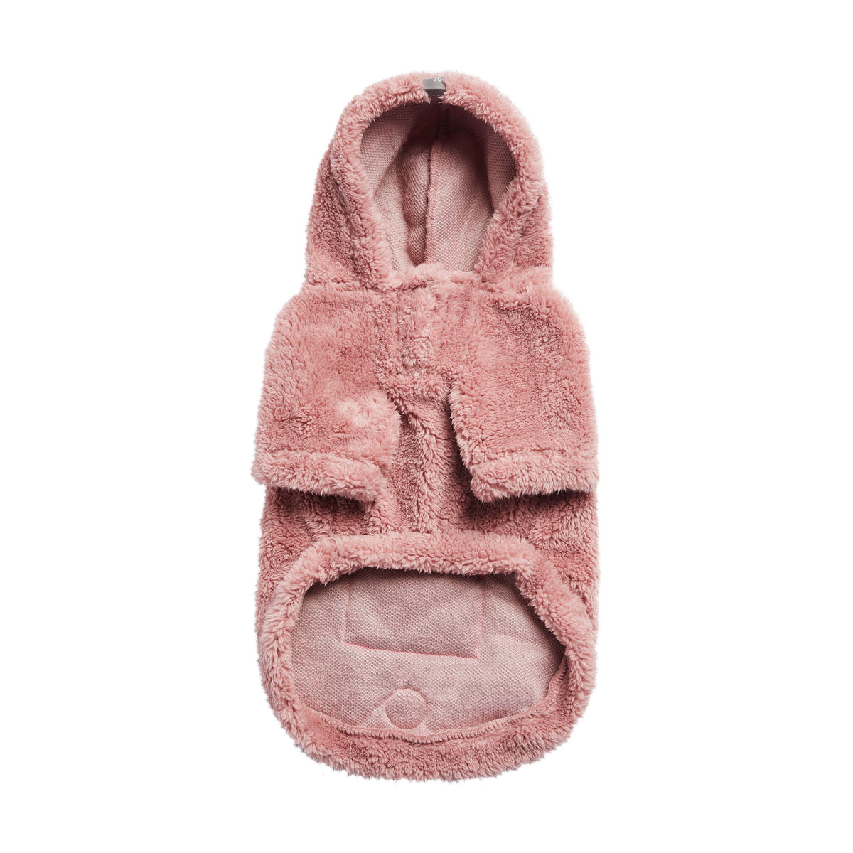 Cozy Sherpa Dog Hoodie – Pink