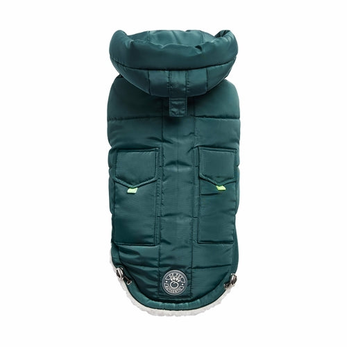 The Puff Dog Parka – Teal