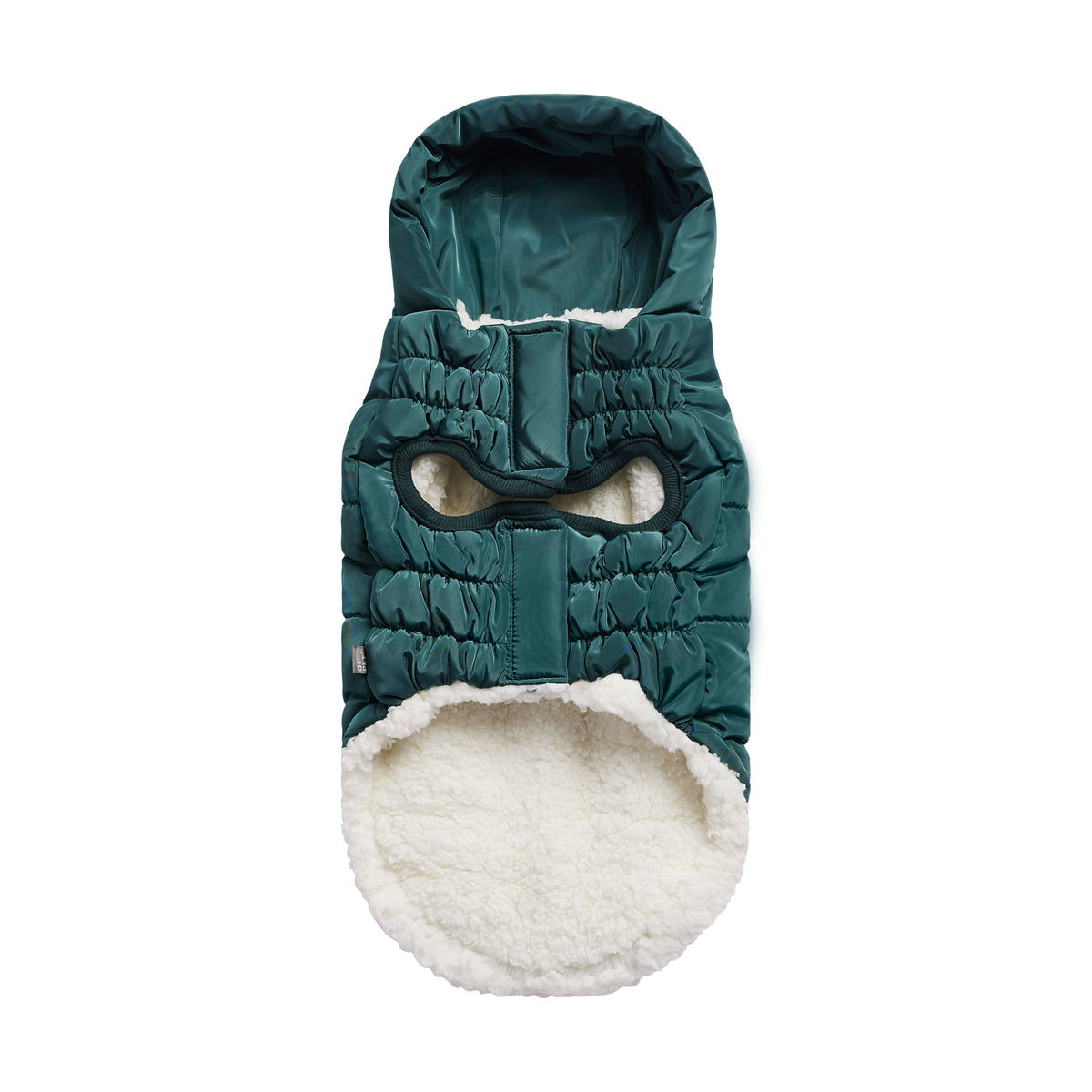 The Puff Dog Parka – Teal