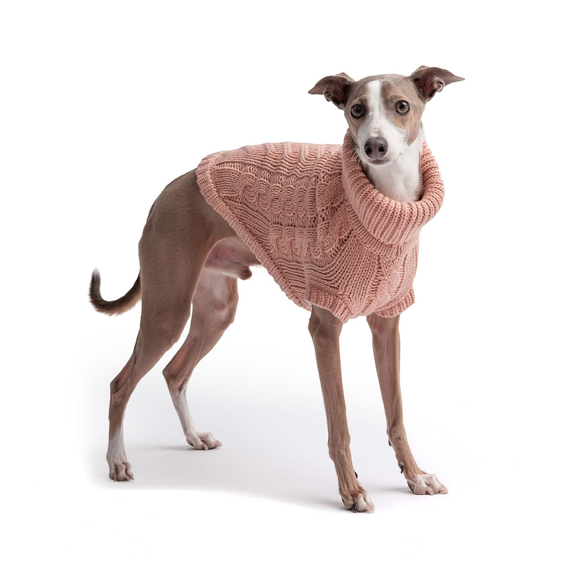 Chalet Dog Sweater – Pink