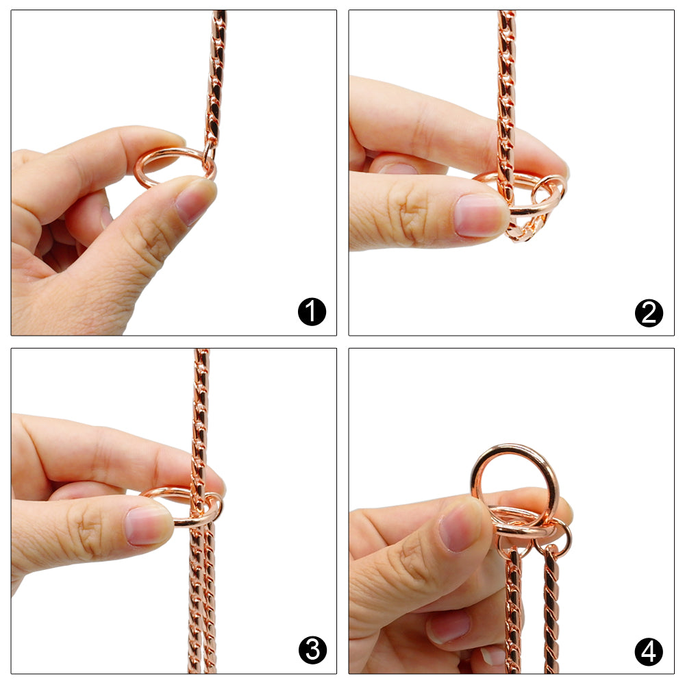 High Quality Dog Choker Snake Chain Dog Training
