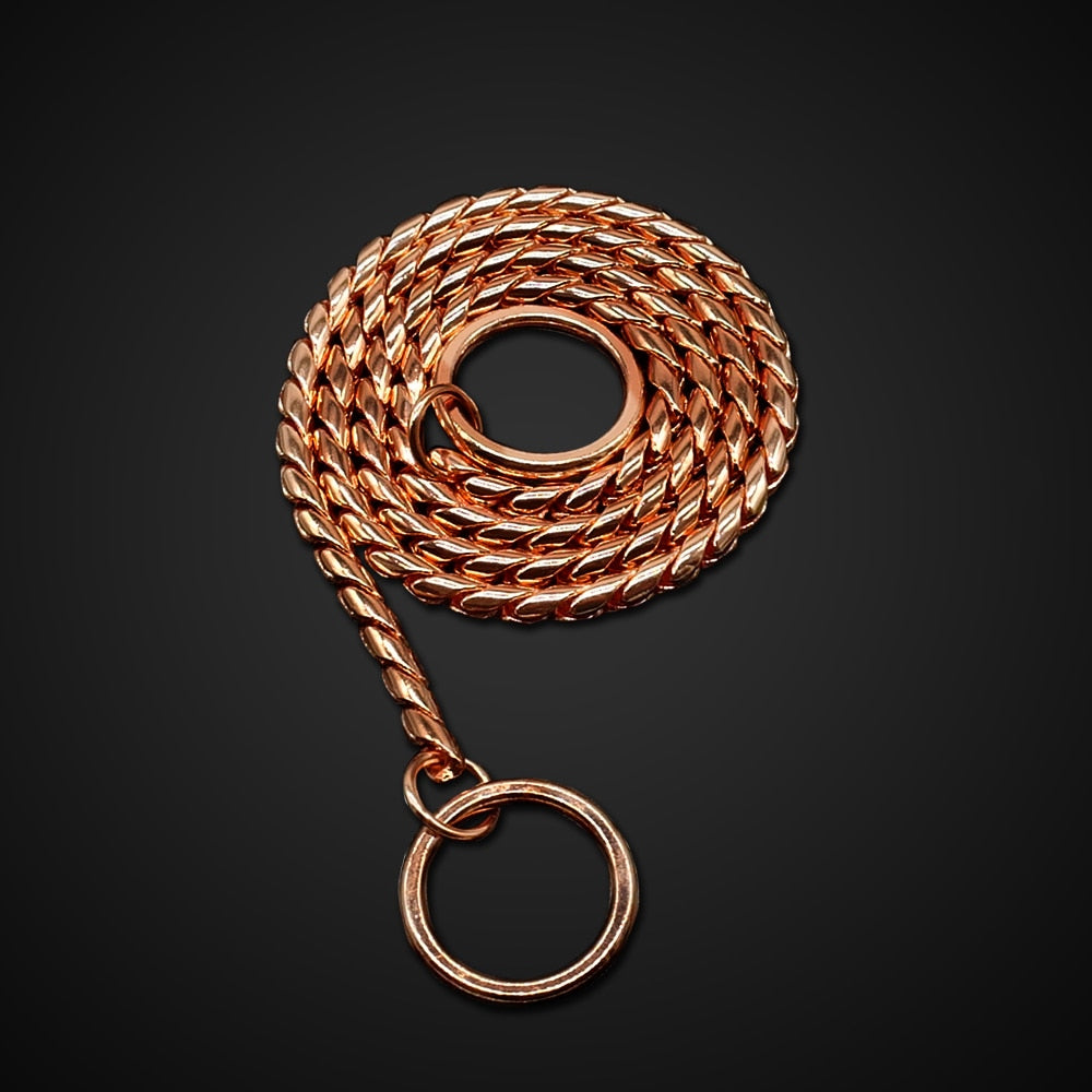 High Quality Dog Choker Snake Chain Dog Training