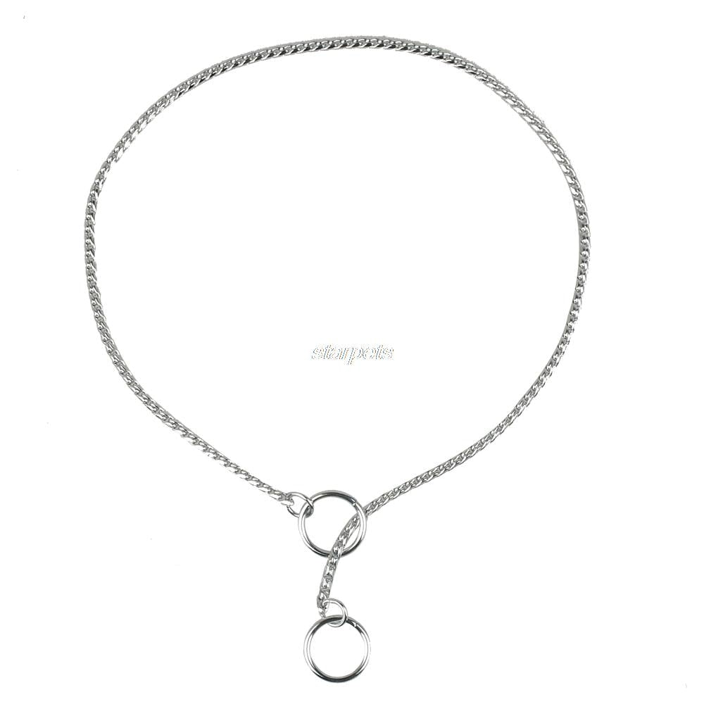 New Brand Chorme Snake P Chock Chain Dog Training