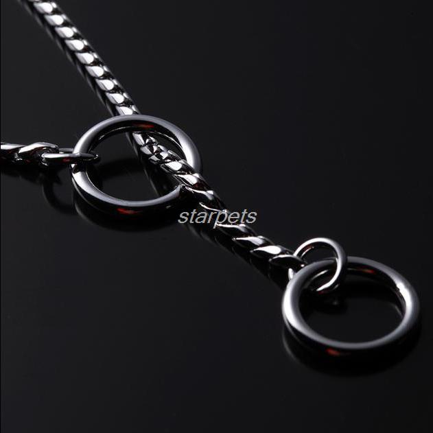 New Brand Chorme Snake P Chock Chain Dog Training