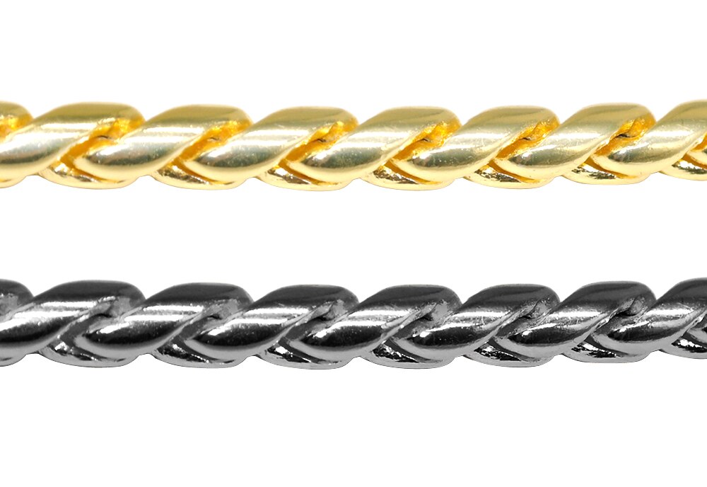 Snake Chain Dog Show Collar Heavy Metal Chain Dog