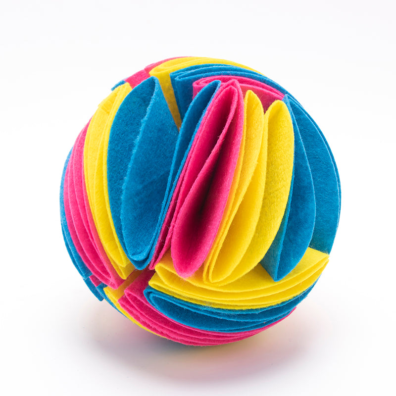 Foldable Snuffle Ball – Dog Enrichment Toy