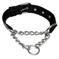 Nylon Half Chain Dog Collar Large Size